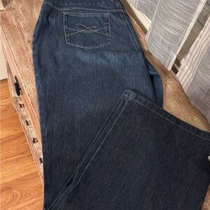 Tribal Dark Wash Bootcut Jeans – Slimming Fit, Stretch Denim, Boutique Brand